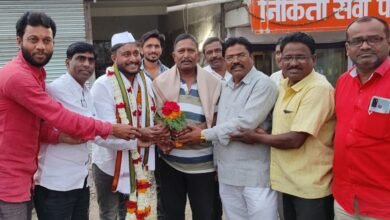 Photo of जिल्हा युवक कॉंग्रेसच्या अध्यक्षपदी अनिकेत मापारी यांची निवड; ६ हजार माताची आघाडी