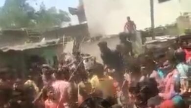 Photo of इथे रुईच्या ओल्या फांदीने  झोडपले जातात पुरुष. भानखेडला साजरी होते अनोखी धुळवड