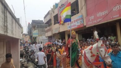 Photo of डोणगाव येथे  महावीर जयंती उत्साहात झाली साजरी