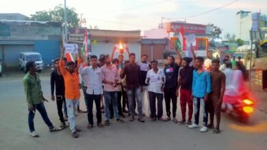 Photo of राहुल गांधींच्या ईडी चौकशी विरोधात डोणगाव येथे युवक काँग्रेसची मशाल रैली