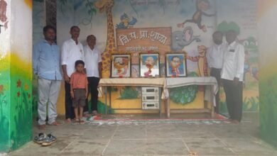 Photo of ताडशिवनी येथे भारतीय स्वातंत्र्याचा अमृत महोत्सव मोठ्या उत्साह मध्ये साजरा