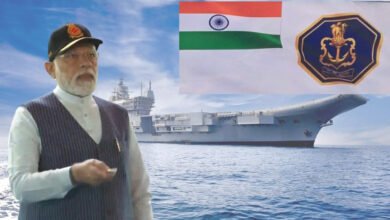 Photo of मोदी म्हणाले… ” हा ध्वज शिवरायांना समर्पित ” शक्तीशाली विमानवाहू युध्दनौका ‘ विक्रांत ‘ नौदलात सामिल. पंतप्रधानांनी केले लोकार्पण आणि नौदलाच्या नव्या ध्वजाचे अनावरण