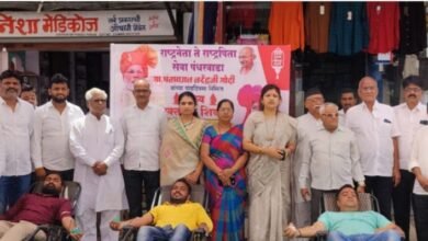 Photo of पंतप्रधान नरेंद्र मोदींच्या वाढदिवशी रक्तदानातून जीवनदान – आ. श्वेताताई महाले 