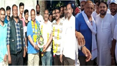 Photo of नांदेड ते शेगांव भारतजोडो पदयात्रेत चिखलीतून पदाधिकारी सहभागी
