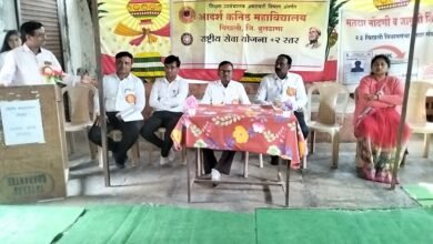 Photo of आदर्श कनिष्ठ महाविदयालयाचे राष्ट्रीय सेवा योजना शिबीर संपन्न