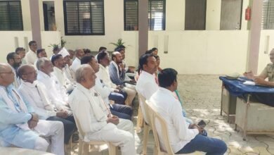 Photo of चिखलीच्या नवनियुक्त ठाणेकरांनी घेतली पाटीलांसह सरपंच, उपसरपंचांची बैठक