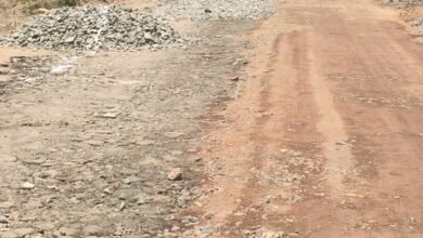 Photo of केळवद ते धोडप मुख्य रस्त्याचे काम अखेर चालू