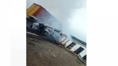 Photo of समृद्धी महामार्गावर आणखी एक भीषण अपघात; दोघांचा होरपळून मृत्यू, एक अत्यवस्थ