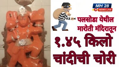 Photo of निर्जन मंदिरांवर चोरट्यांचा डोळा: पलसोडा येथील मारोती मंदिरातून १.४५ किलो चांदीची चोरी