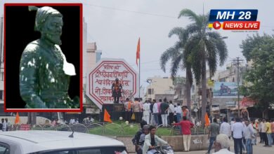 Photo of शिवरायांच्या पूर्णाकृती पुतळ्याला चिखलीकरांकडून भावनिक निरोप; आ. श्वेताताई महाले यांच्या प्रयत्नातून लवकरच उभारला जाणार १५ फुटांचा भव्य  अश्वारूढ पुतळा