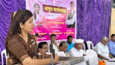 Photo of अमृत संस्थेच्या योजनांचे लाभ खुल्या प्रवर्गातील जास्तीतजास्त लाभार्थ्यांनी घ्यावे – आ. श्वेताताई महाले  समर्थ बहुउद्देशीय प्रतिष्ठानतर्फे कार्यशाळेचे आयोजन