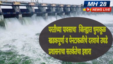 Photo of परतीच्या पावसाचा जिल्ह्यात धुमाकूळ; खडकपूर्णा व पेनटाकळी प्रकल्पांचे दरवाजे उघडे; प्रशासनाचा सतर्कतेचा इशारा